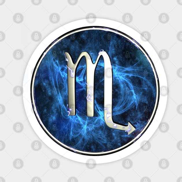 Scorpio Western Astrology Sign Sticker by macdonaldcreativestudios